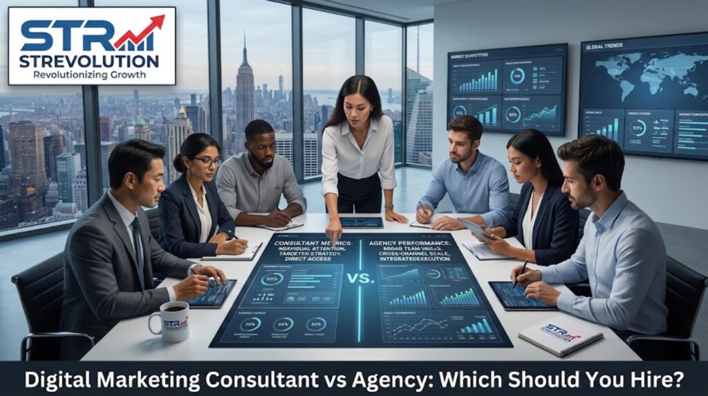 Digital Marketing Consultant vs Agency: Which Should You Hire?